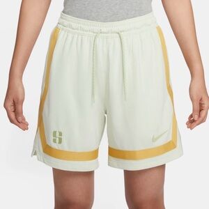 Nike Athletic Shorts Sabrina Ionescu Dri-FIT Basketball Sea Glass/Olive Aura